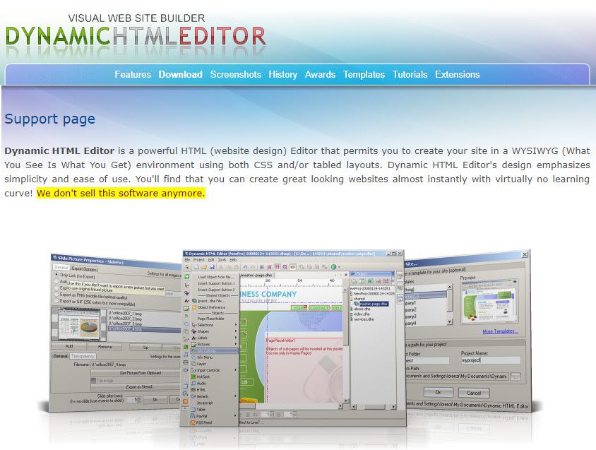 Free wysiwyg html editor windows 7